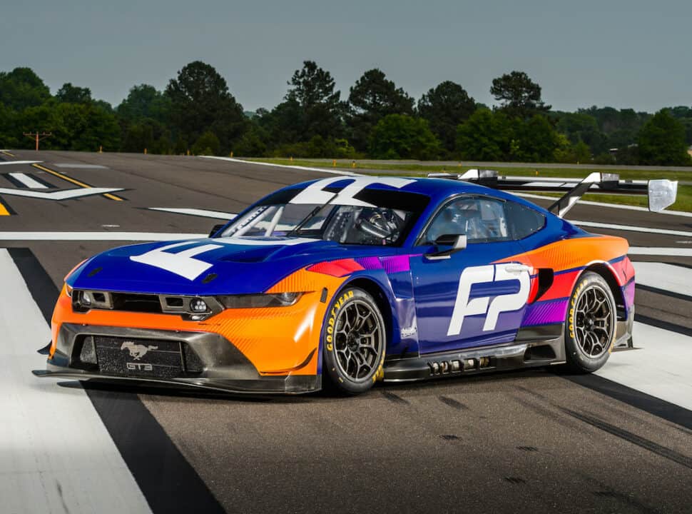 Ford Mustang GT3 race car 5