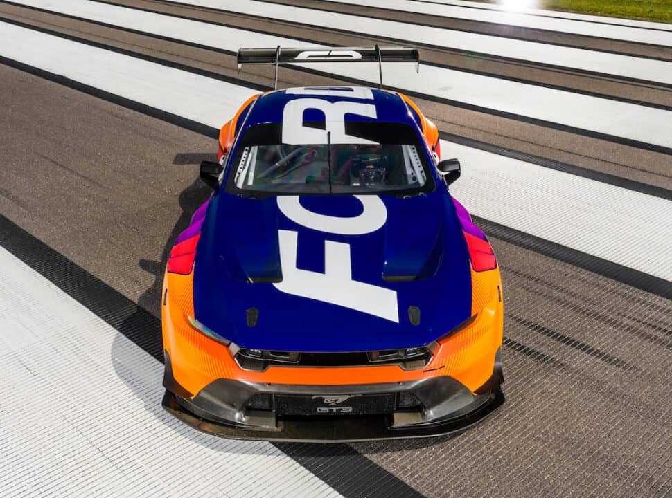 Ford Mustang GT3 race car 8