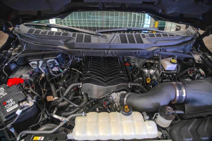 ford f-150 5.0L supercharger FP700 package upgrade engine