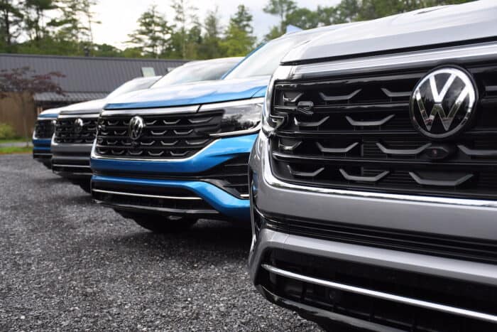 2024 VW Atlas new front grill