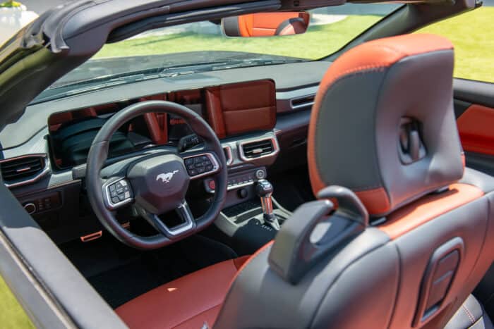 2024 Mustang EcoBoost Convertible with automatic transmission