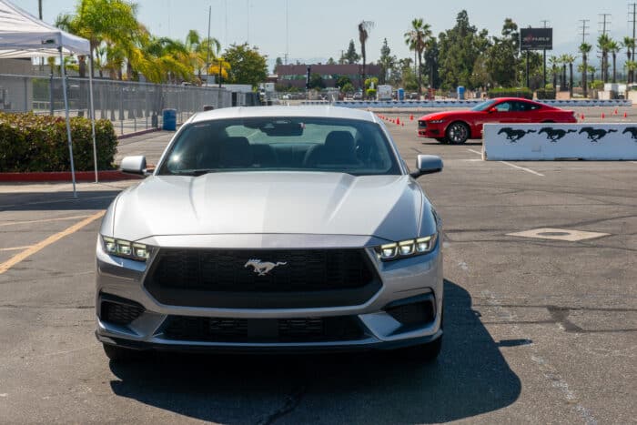 2024 Mustang GT and EcoBoost at the track in California