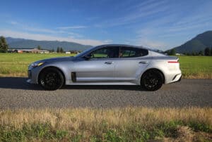 2023 KIA Stinger Tribute side view