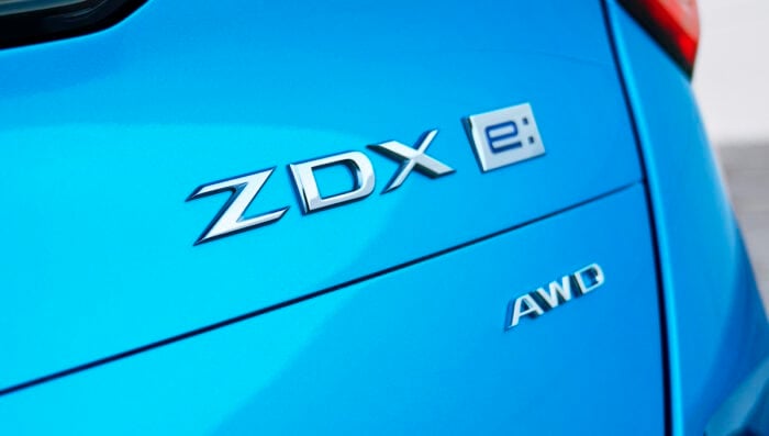 2024 Acura ZDX awd logo on rear