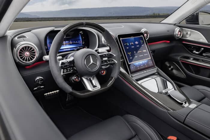 Mercedes-AMG GT 63 4MATIC+ interior front cabin