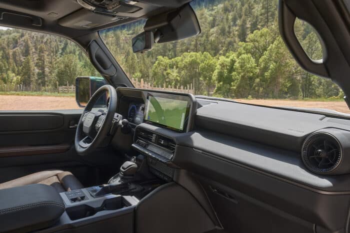 2024 Toyota Land Cruiser interior front cabin