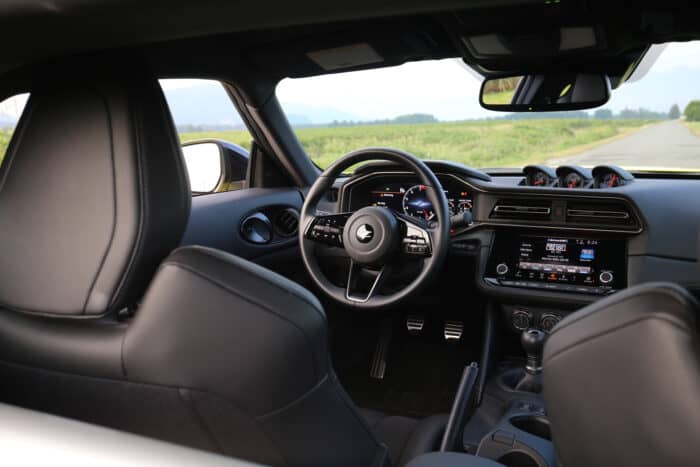 2023 Nissan 400Z Performance interior front cabin