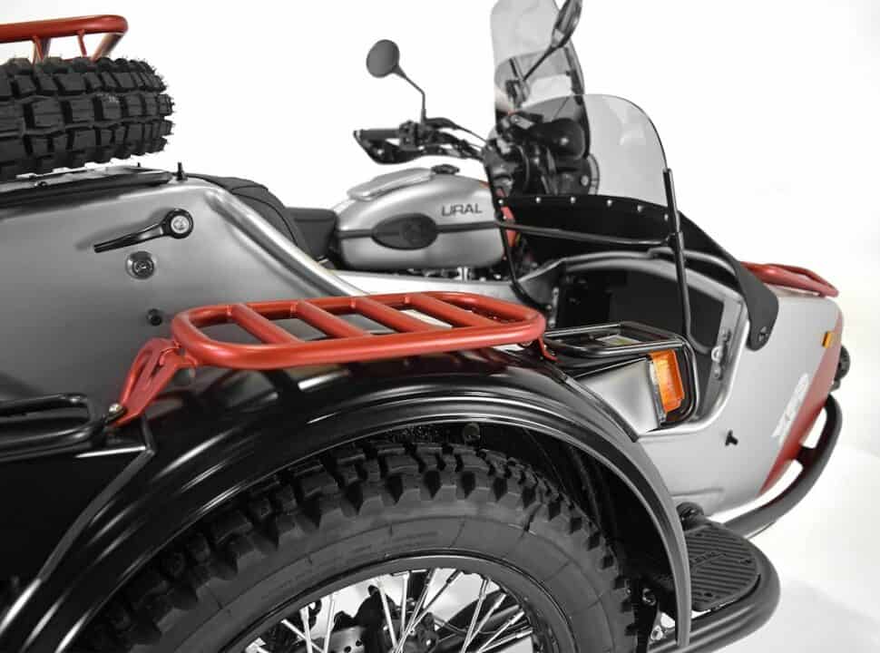 The Ural Gear Up Expedition adventure motorcycle with sidecar