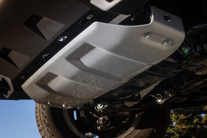 2024 Nissan Frontier Hardbody Edition skid plate