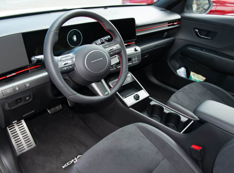 2024 Hyundai Kona N-Line interior driver side