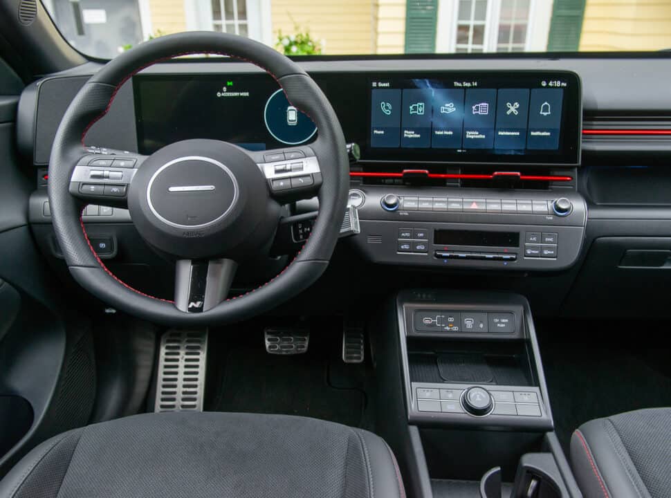 2024 Hyundai Kona N-Line interior front cabin
