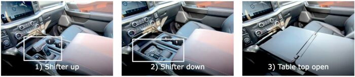 ford f150 interior gear shifter automatic up and down