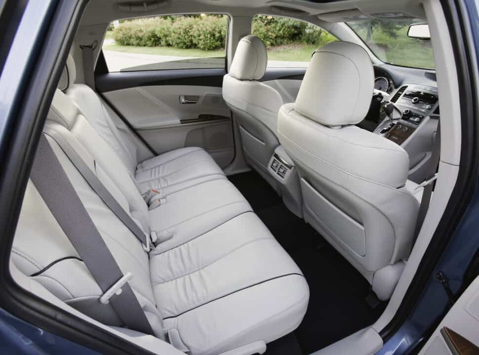 2010 Toyota Venza interior rear seats