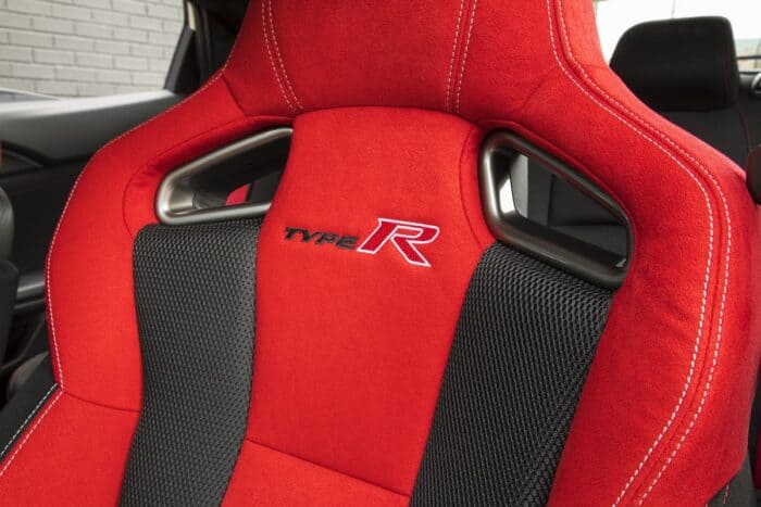 2017 Honda Civic Type R interior seats