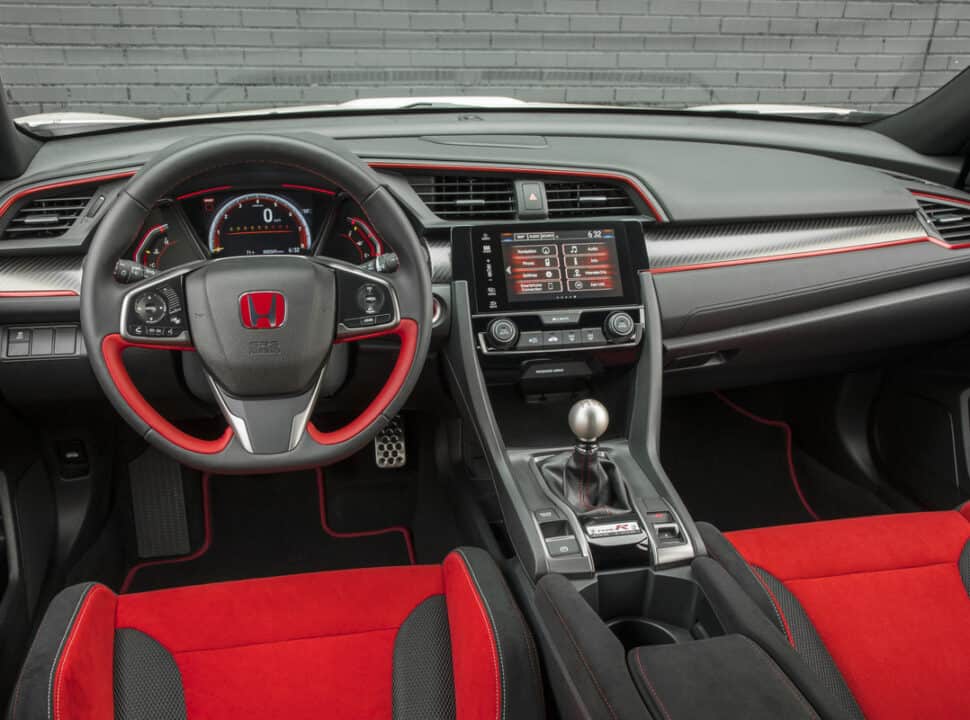 2017 Honda Civic Type R interior front cabin