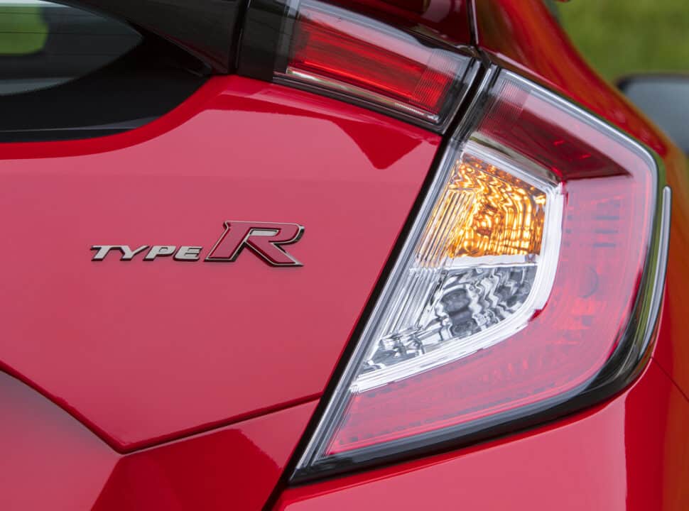 2017 Honda Civic Type R taillight