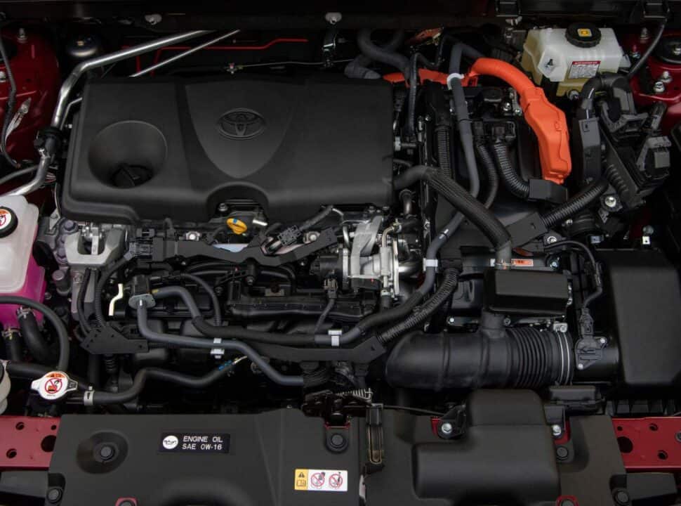 2019 Toyota RAV4 Limited Hybrid engine