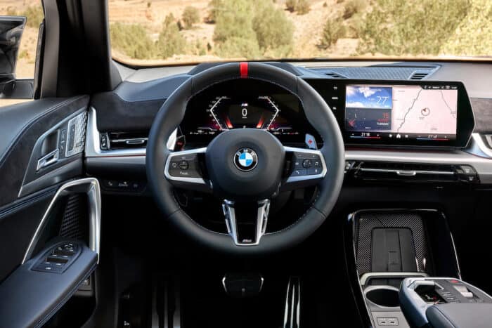 2024 BMW X2 M35i xDrive interior front cabin view