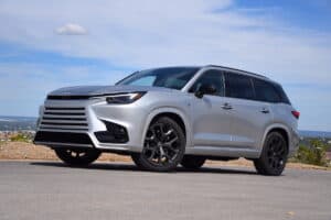 2024 Lexus TX 500h F Sport parked outside