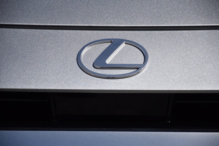 2024 Lexus TX F Sport logo on front grill