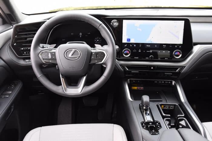 2024 Lexus TX F Sport interior front cabin view