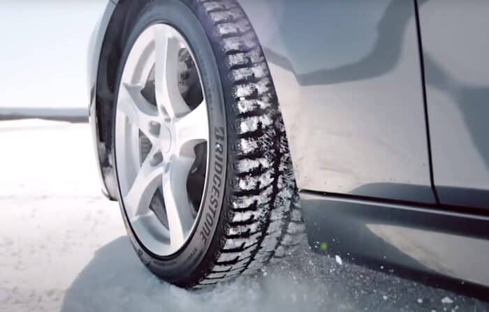 BRIDGESTONE BLIZZAK WS90 driving in snow