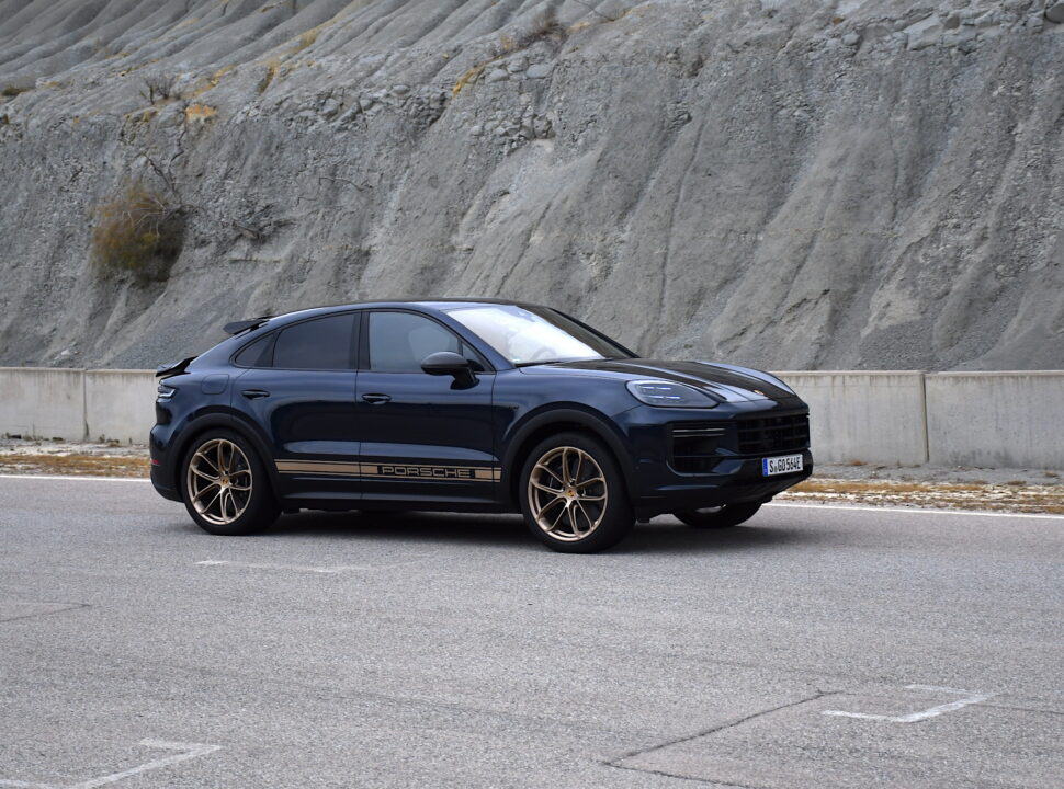 2024 Porsche Cayenne Turbo E Hybrid parked on the street