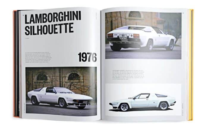 The Lamborghini Book silhoutette profile copy