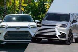 Toyota Grand Highlander Vs. Lexus TX comparison