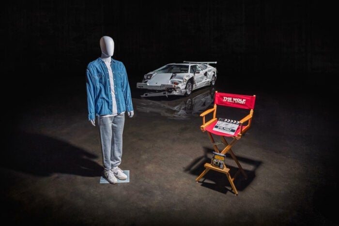 1989 Lamborghini Countach 25th Anniversary Coupé from Wolf of Wall Street with other items from auction