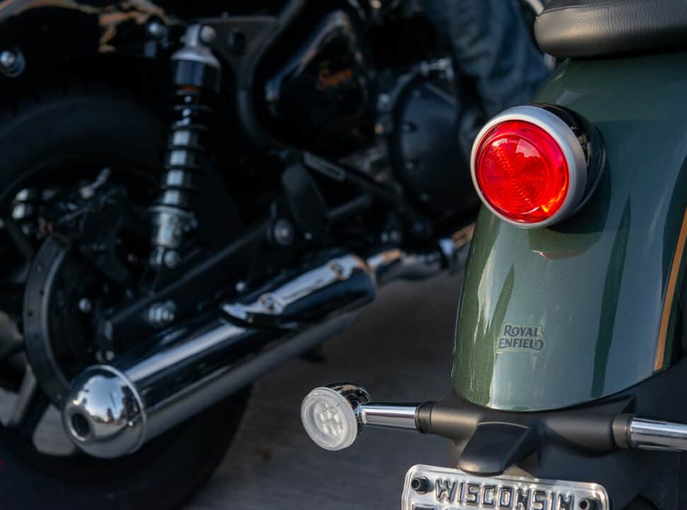 2023 Royal Enfield Super Meteor 650 taillight