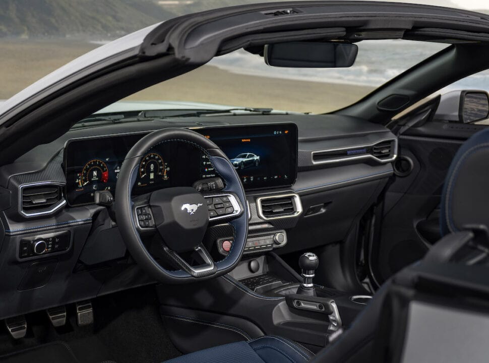 2024 Ford Mustang GT California Special front interior