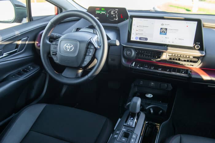 2024 Toyota Prius Prime XSE interior cabin front