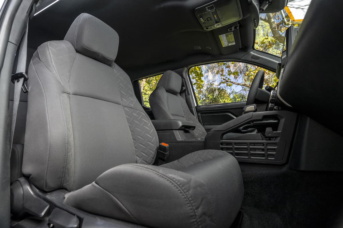 2024 Toyota Tacoma SR5 interior front cabin seats