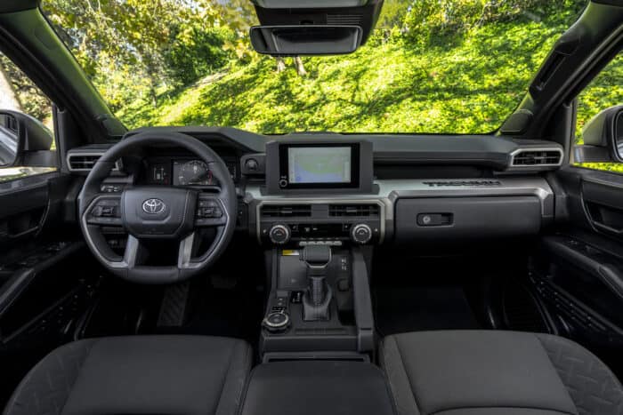 2024 Toyota Tacoma SR5 interior front cabin
