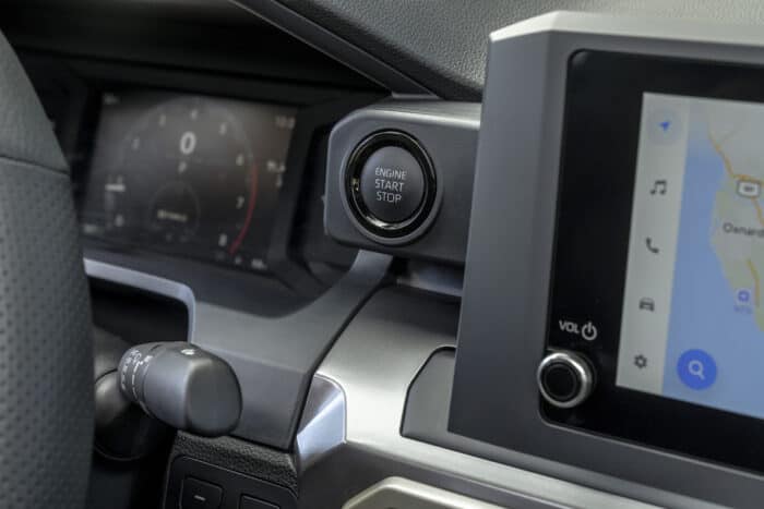2024 Toyota Tacoma SR5 interior ignition button