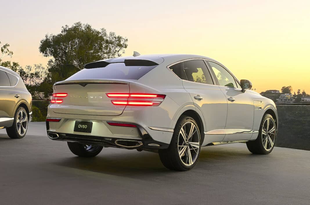 2025 Genesis GV80 Coupe at the LA reveal