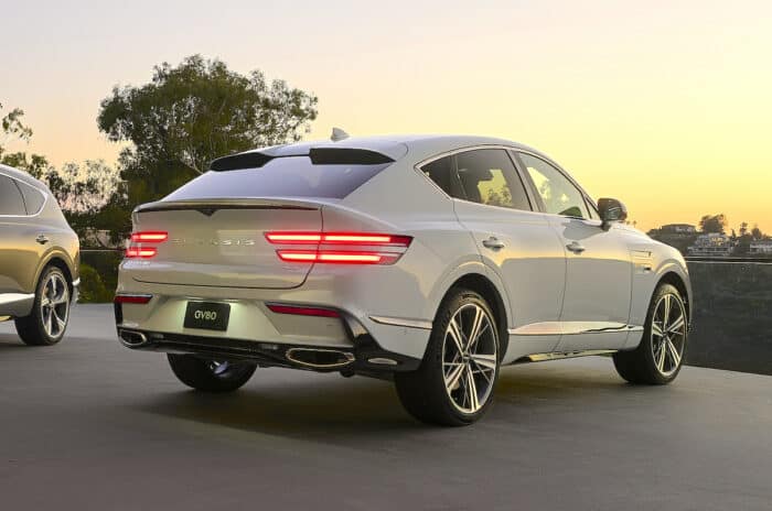 The 2025 Genesis GV80 Jumps on the Fastback Coupe Trend
