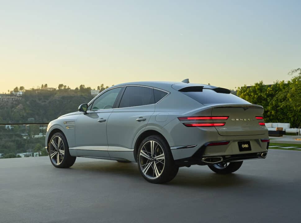 2025 Genes GV80 Coupe rear view