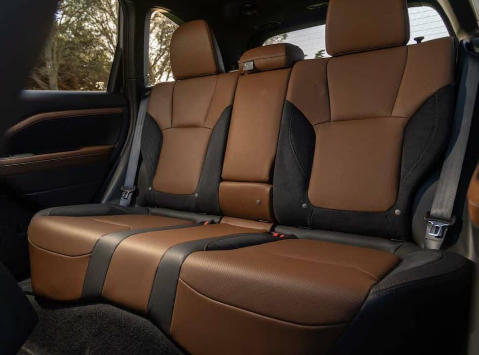 2025 Subaru Forester rear seats