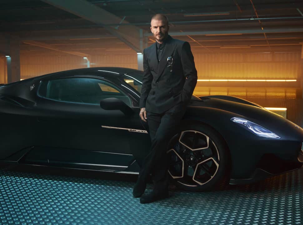 Maserati MC20 Notte Edition with David Beckham