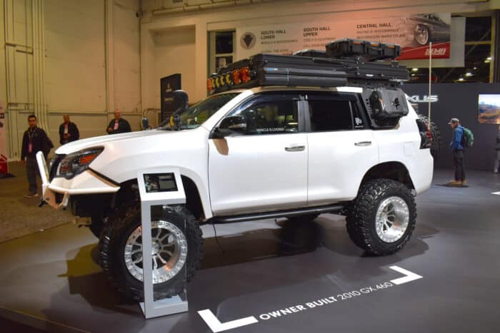 Brian McGee’s 2010 Lexus GX 460 on display at SEMA 2023