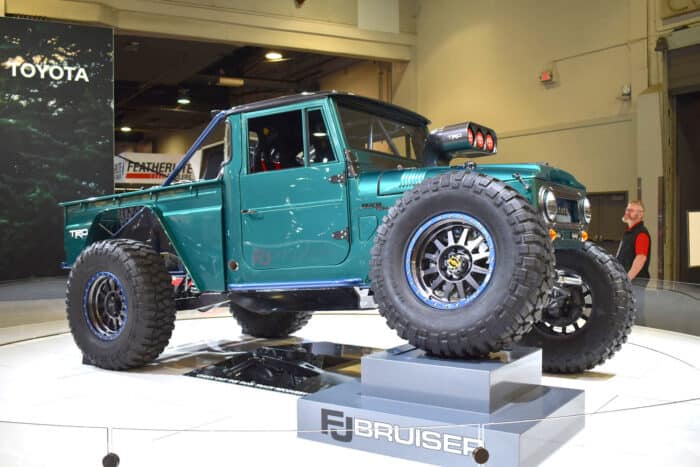 FJ Bruiser Concept at SEMA 2023 on display