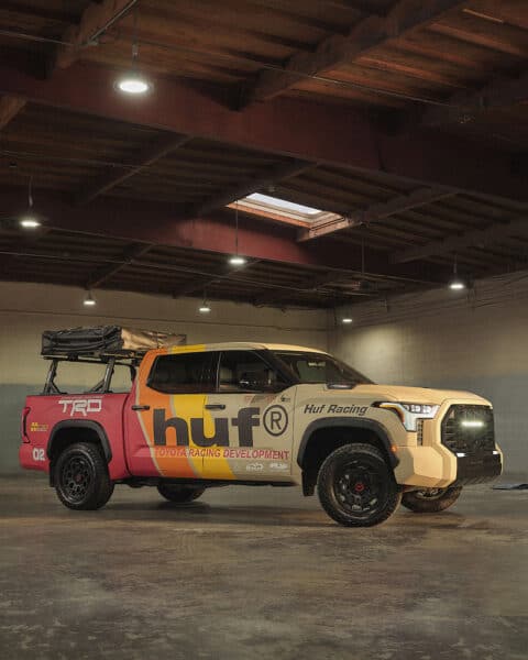 HUF X TRD Collection Tundra truck project