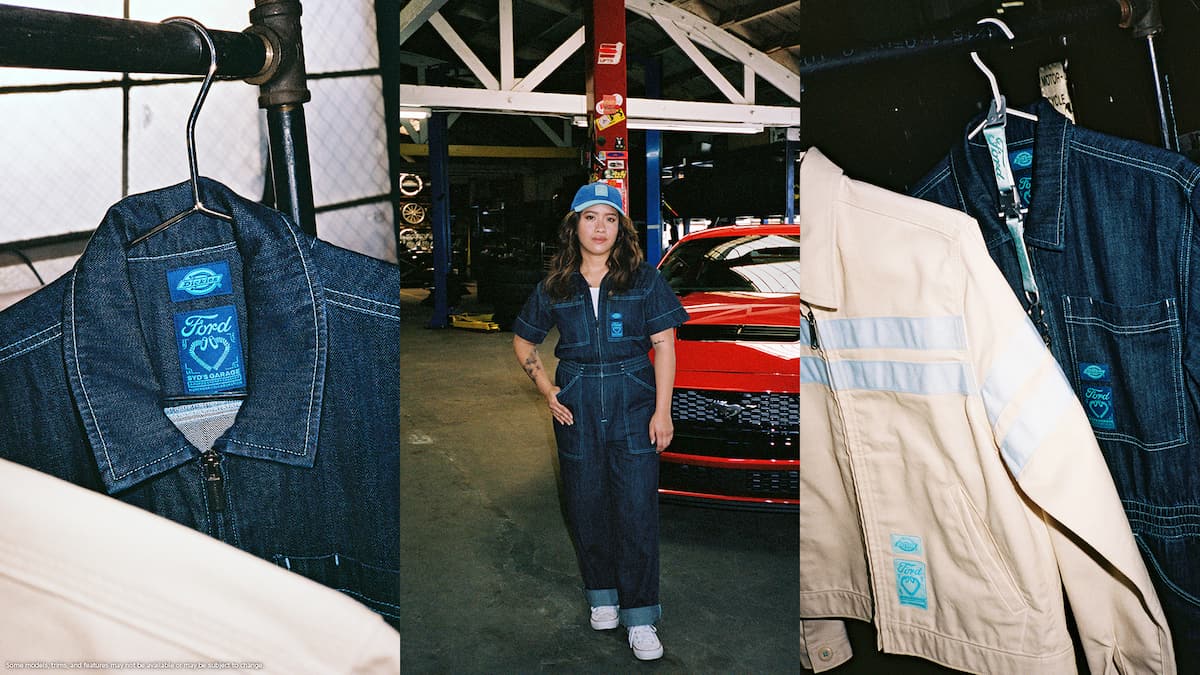 Ford x Sydney Sweeney Dickies workwear collection