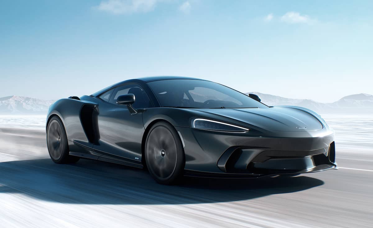 2024 McLaren GTS front driving fast