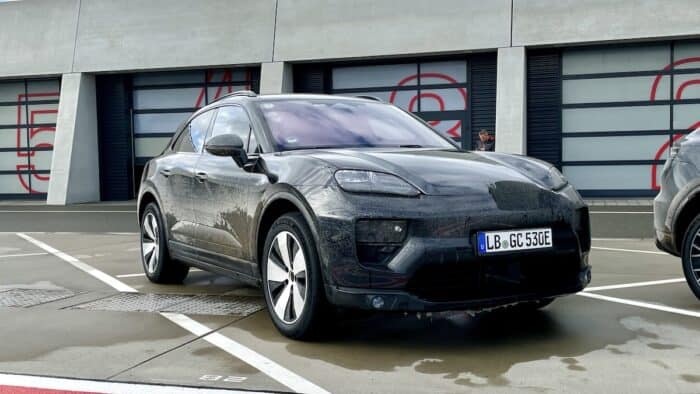 2024 Porsche Macan EV front view