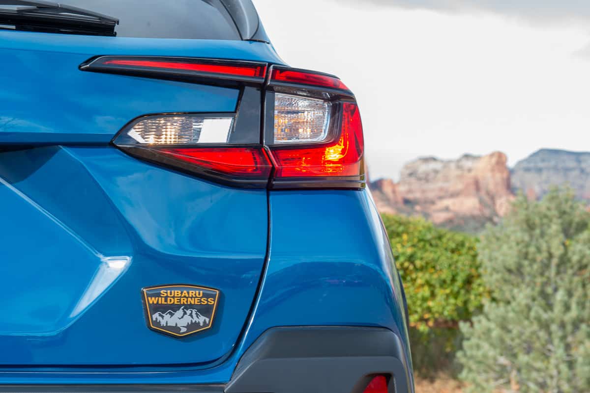 2024 Subaru Crosstrek Wilderness rear taillight design