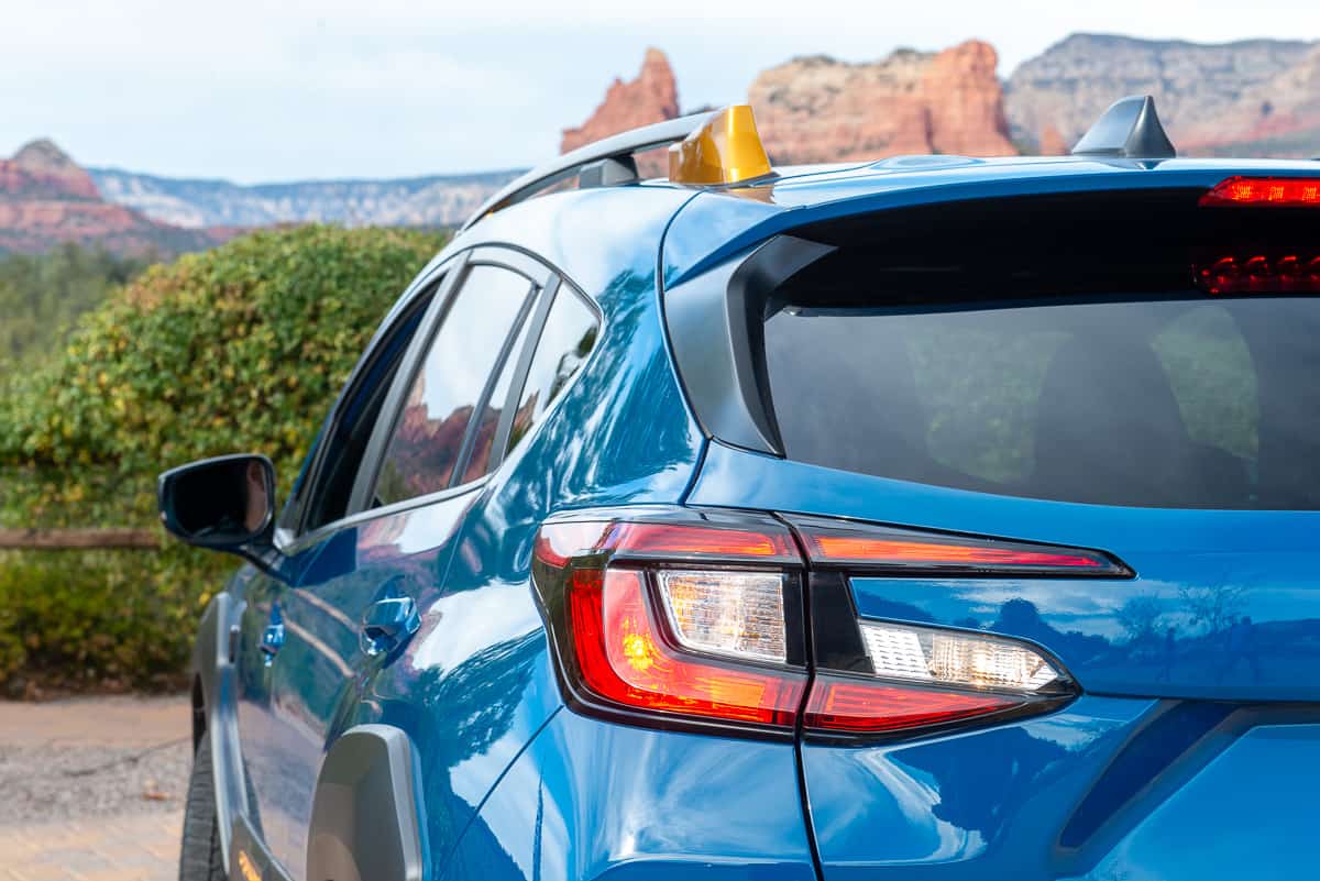 2024 Subaru Crosstrek Wilderness rear taillight design