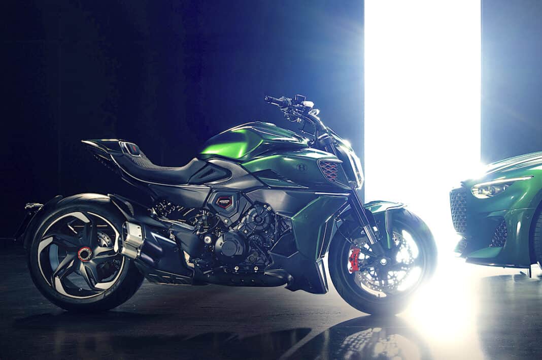 Ducati Diavel V4 for Bentley Motorcycle